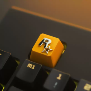 Rockstar keycap Rockstar Games logo keycap