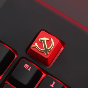 Soviet flag of Hammer and sickle keycap