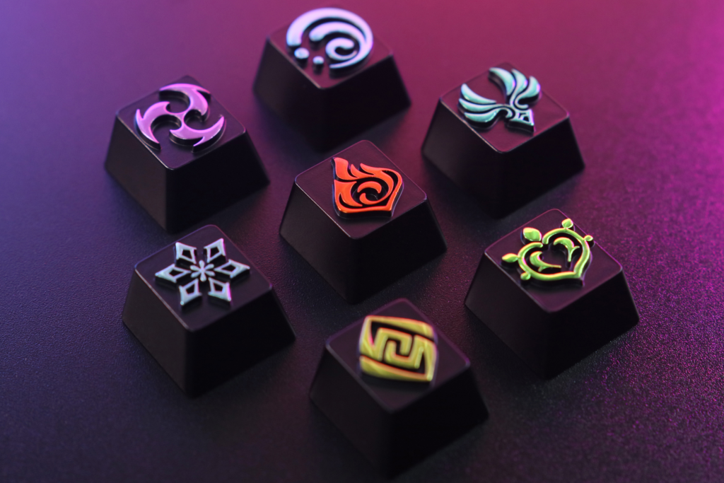 genshin impact keycaps​