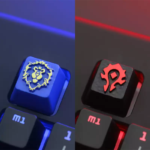 world of warcraft alliance keycaps world of warcraft horde keycaps